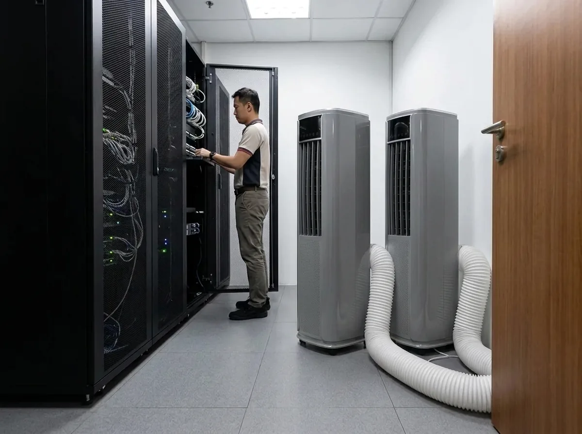 Server Room Cooling Down? Portable Aircon Rental in Singapore