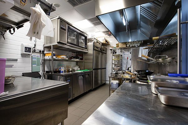 AANRS technician servicing commercial kitchen refrigeration in Singapore