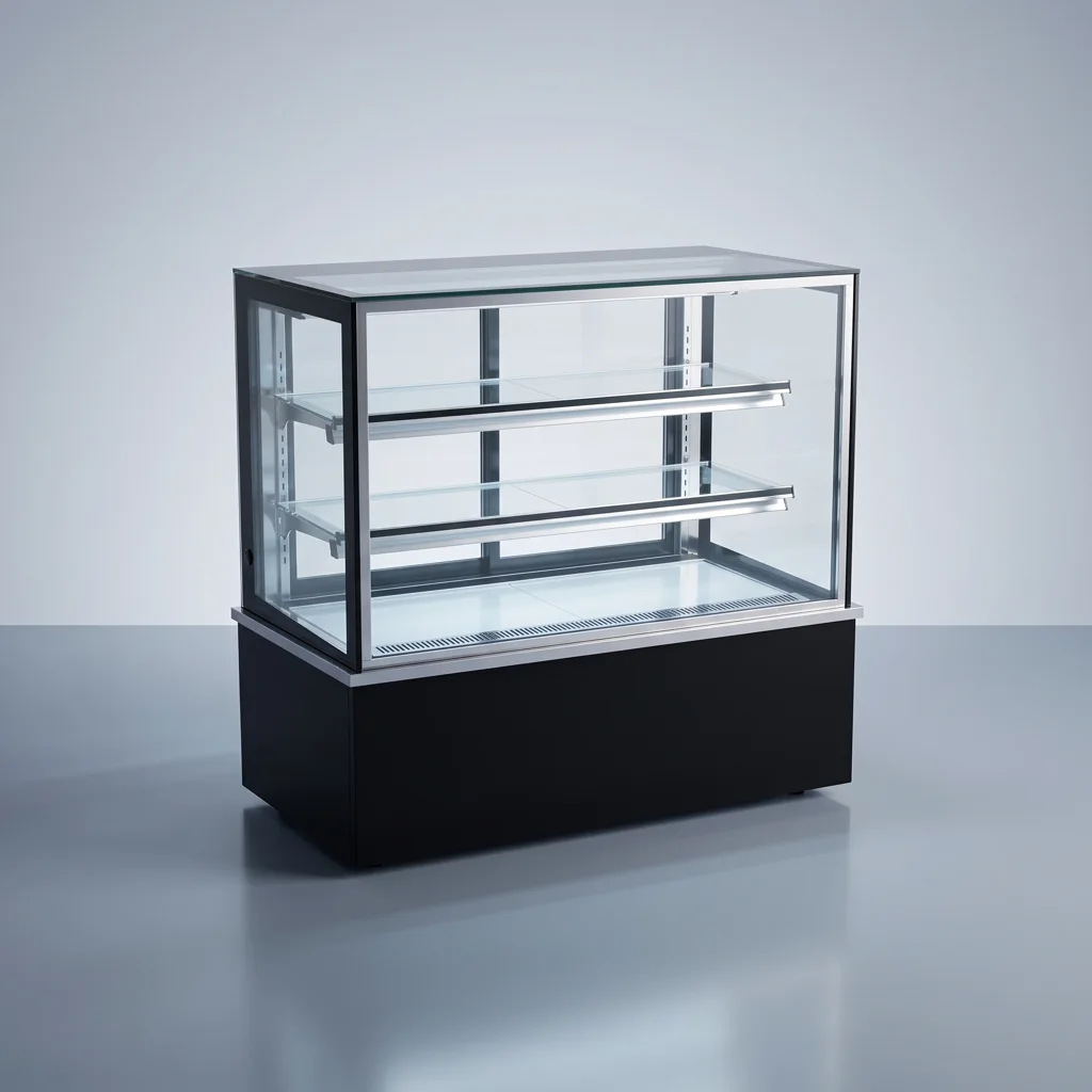 Kojima Three-Layer Cake Display Chiller P120L3-B-C (White LED / 120cm / Black Finishing)