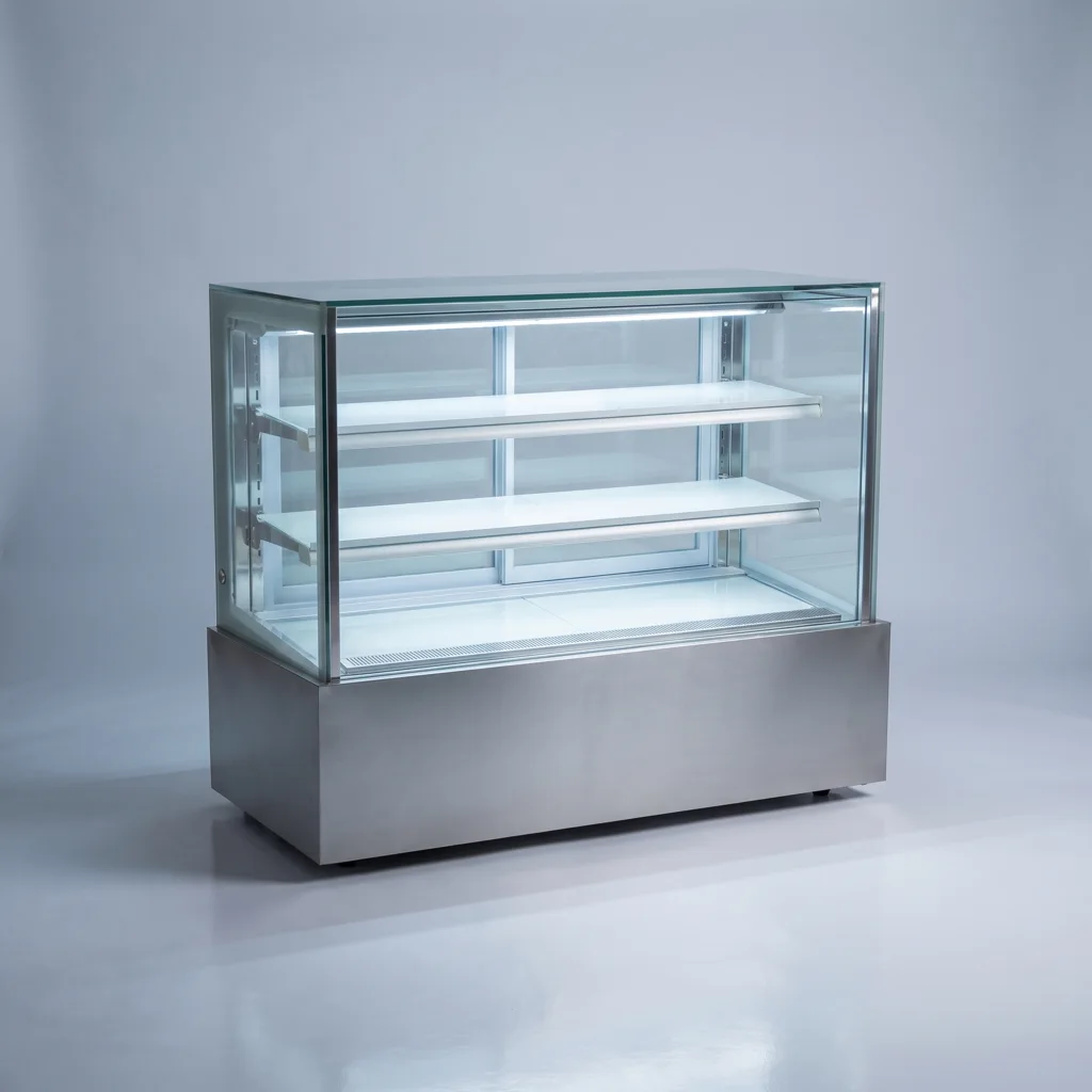 KINCO Three-Layer Cake Display Chiller P120L3-S-C (White LED / 120cm / Steel Finishing)