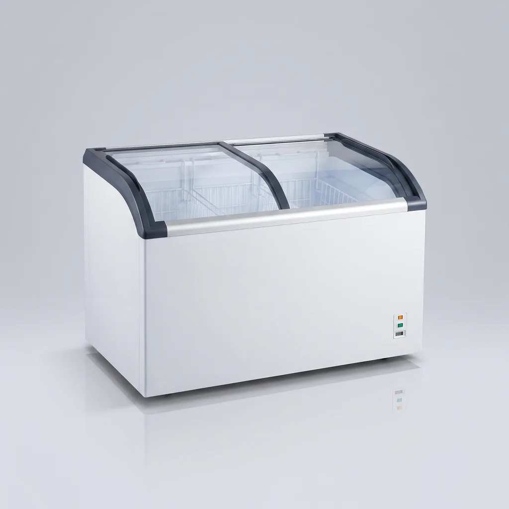 Kojima 420L Glass Display Chest Freezer