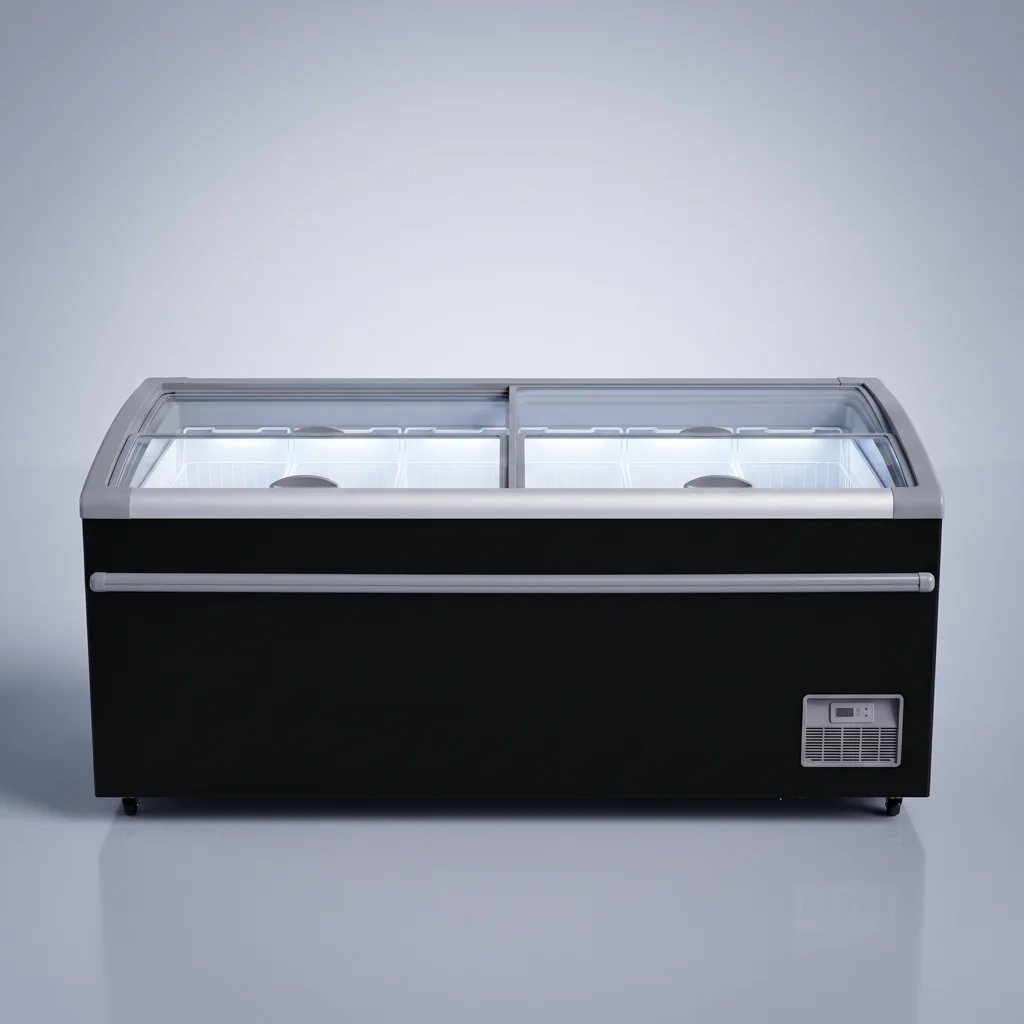 Kojima – Glass Display Chest Freezer W/Lights 630L