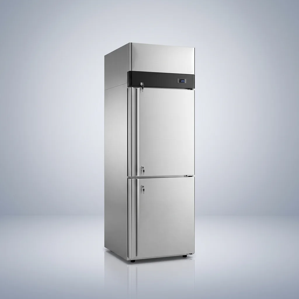 A.Kojima 2-door Upright Stainless-Steel Fridge (Chiller)